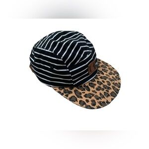 Beau Hudson Toddler Mixed Print Leopard Hat